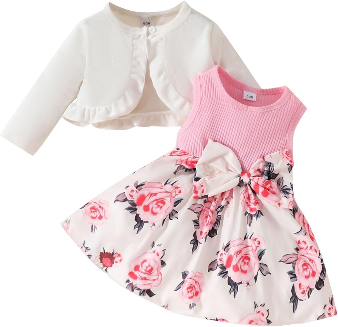 Chic Toddler Girls Cozy Outfit