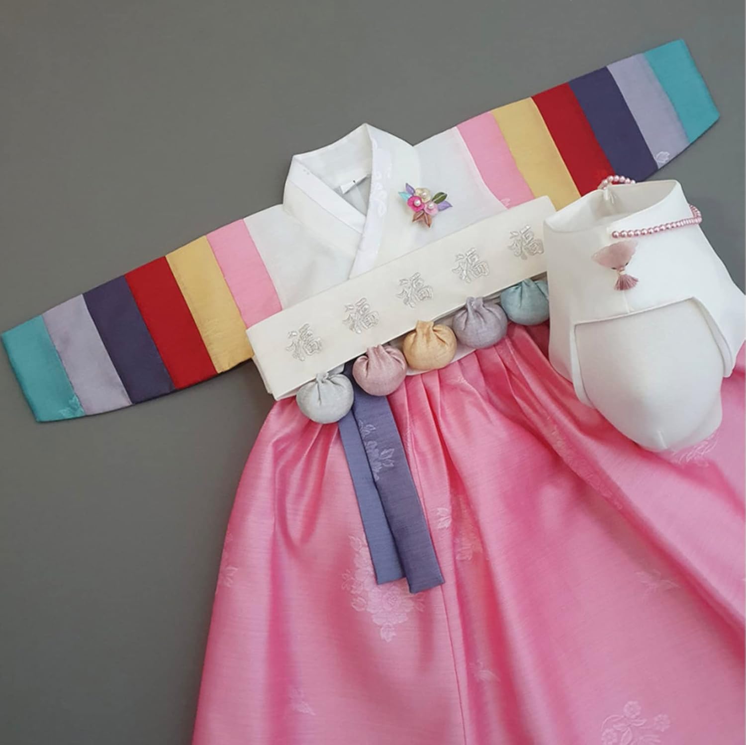 Timeless Korean Baby Girl Dress for Celebration