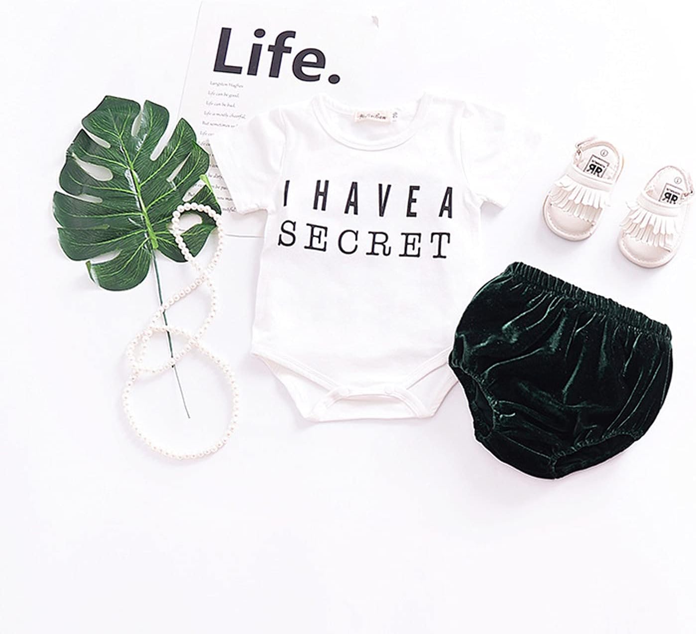 EISHOW Soft Cotton Linen Bloomer Shorts for Baby Boy Girl