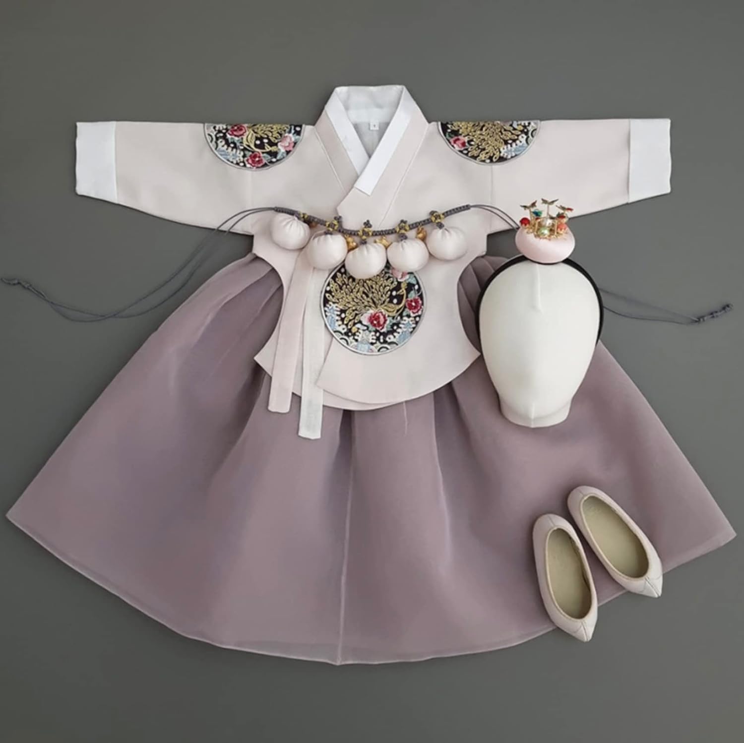 OJIN I Korean Baby Girl Hanbok for 100 Days