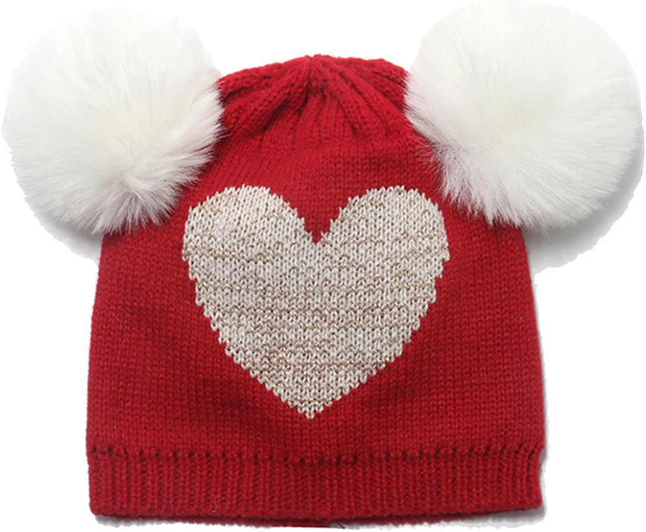 Valentines Day Baby Girl Winter Beanie