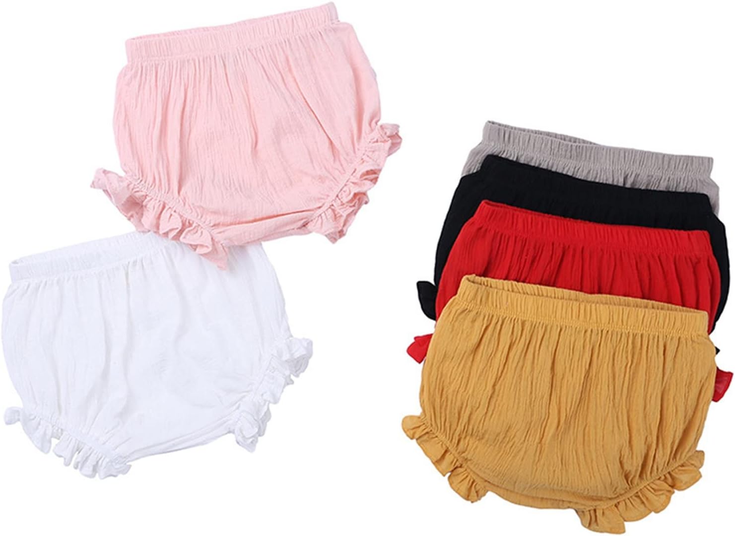 Adorable Lightweight Casual Ruffle Shorts for Newborns