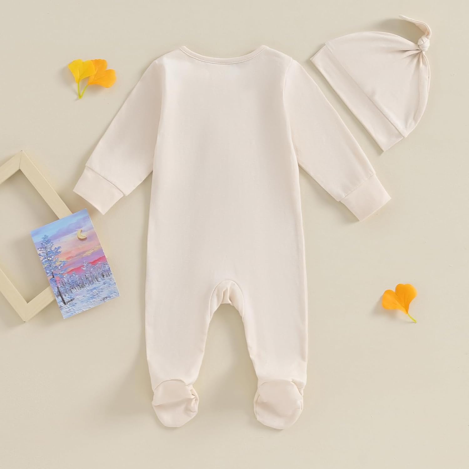 KMBANGI Newborn Romper Durable Cozy for Boys Girls