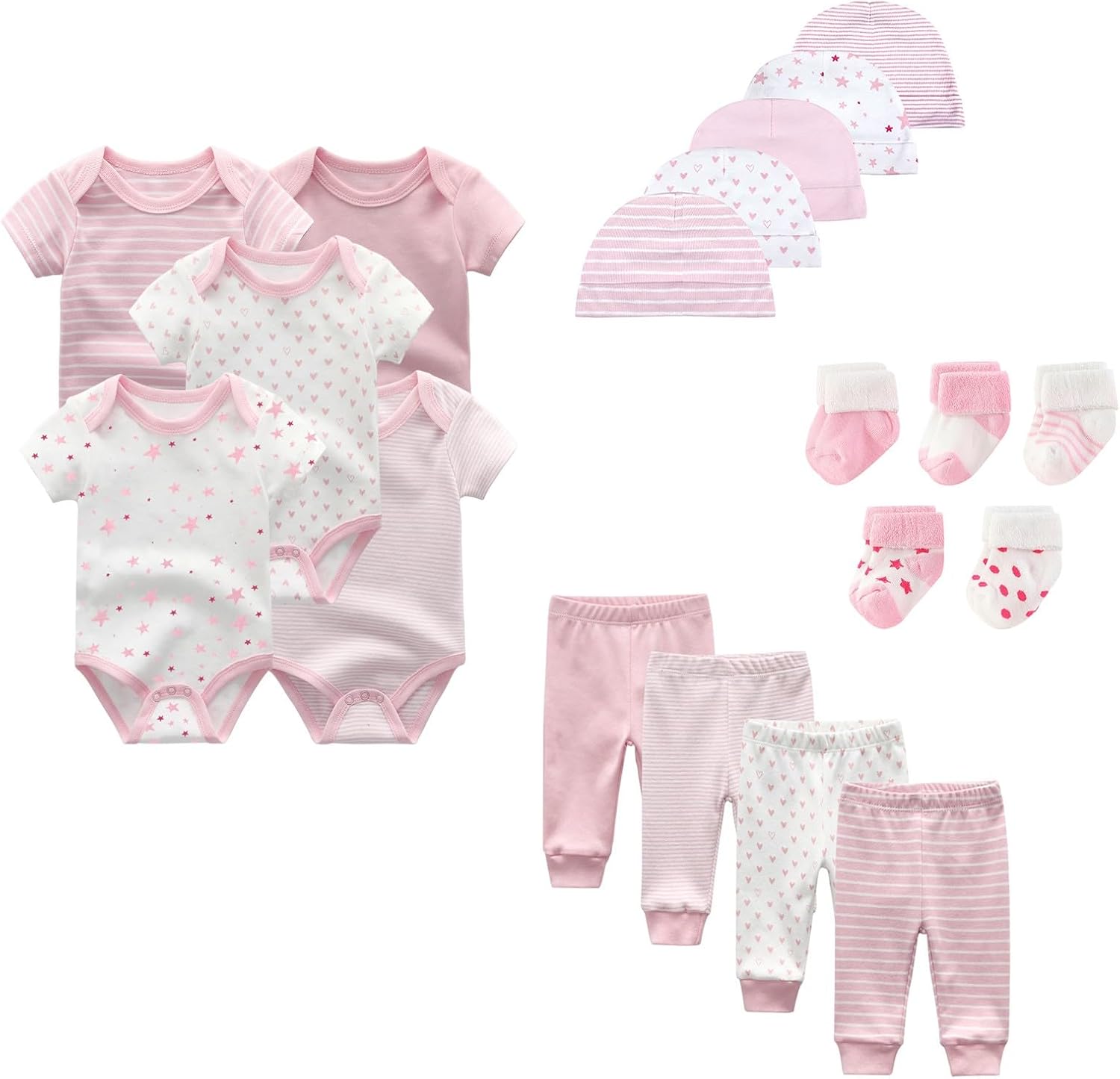 JELYLOVE Unisex Baby Layette Set