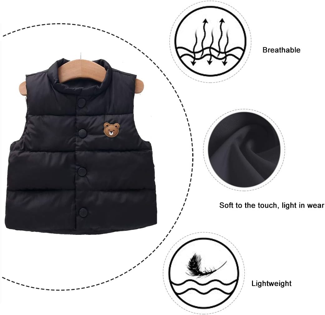 Adorable Winter Vest for Kids