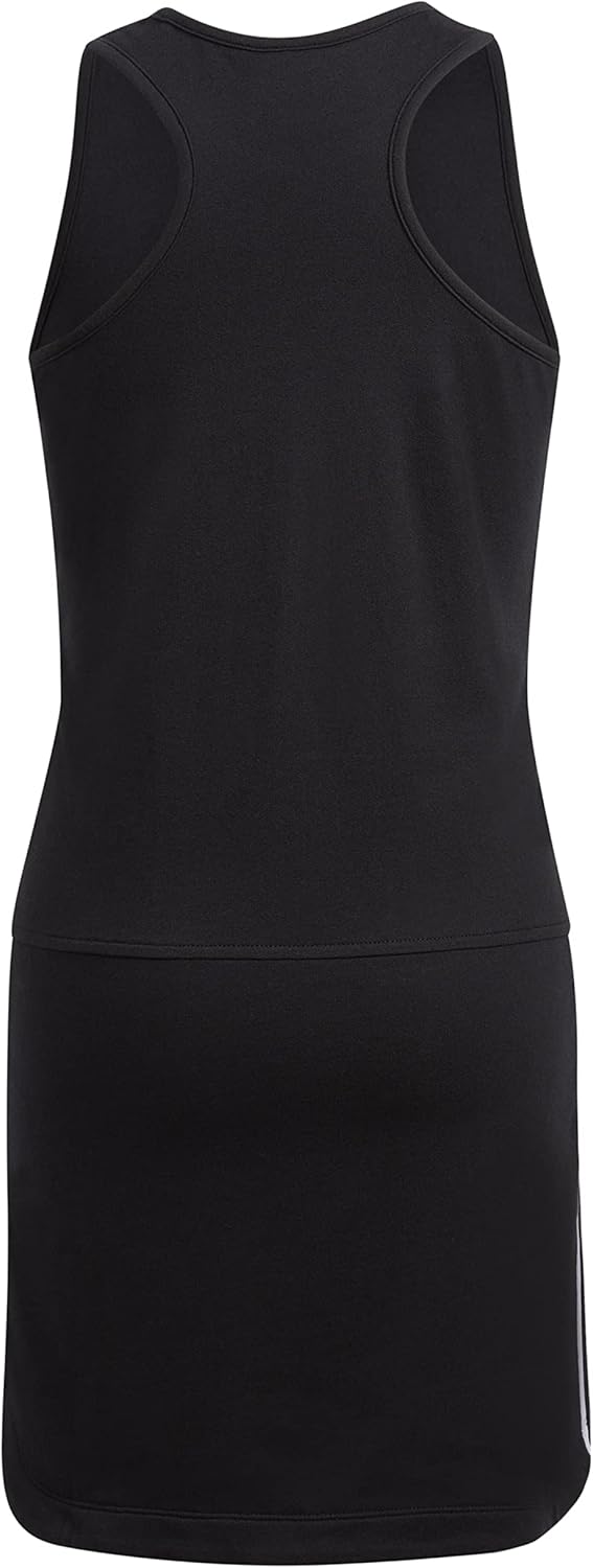 Adidas Girls Curved Hem Tank Dress Breathe-Easy