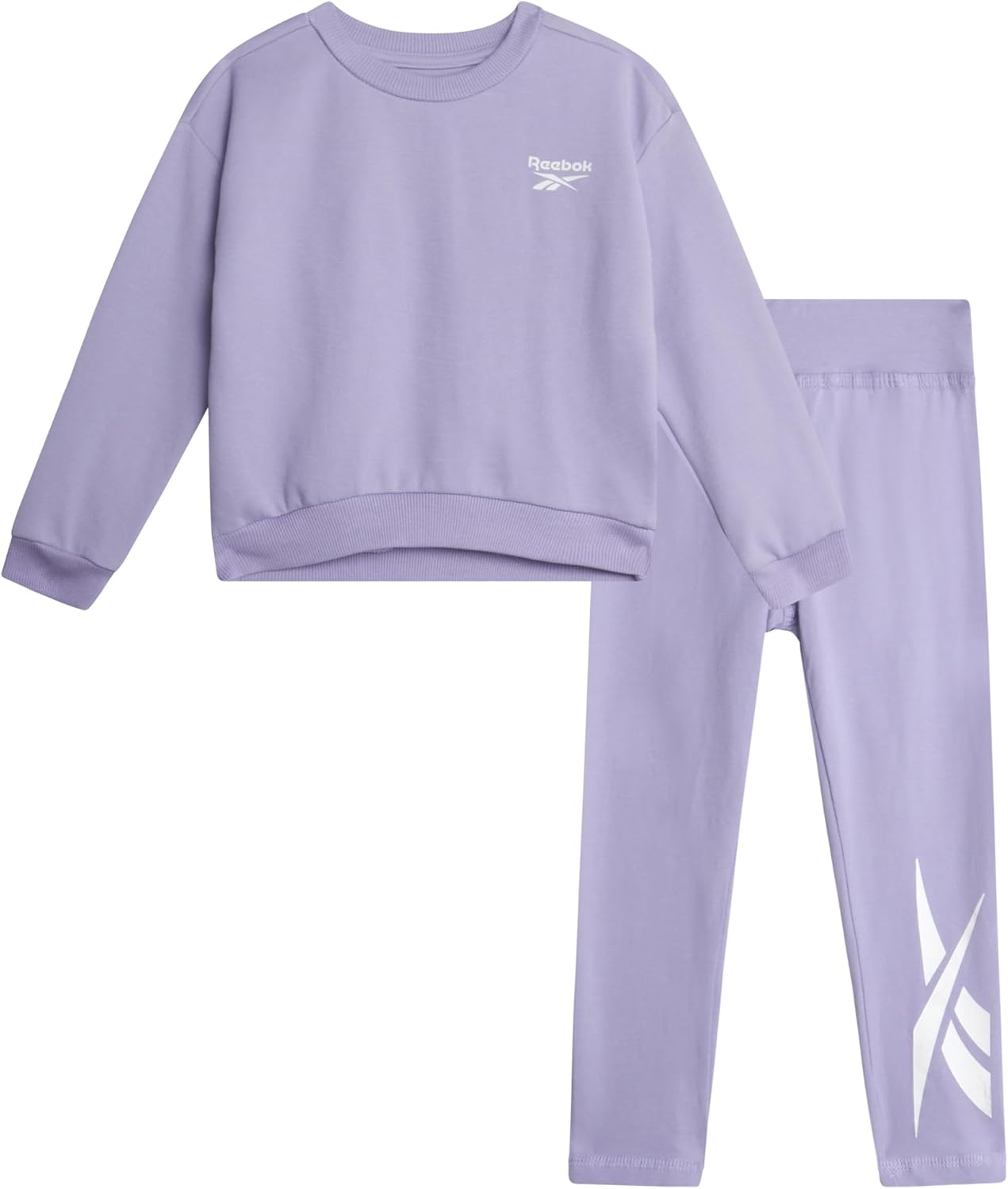 Reebok Toddler Girls 2-Piece Active Fleece Set - Hoodie leggings
