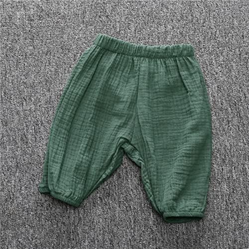 Stylish Toddler and teen boys unisex Cotton Linen Harem and Cargo Pants
