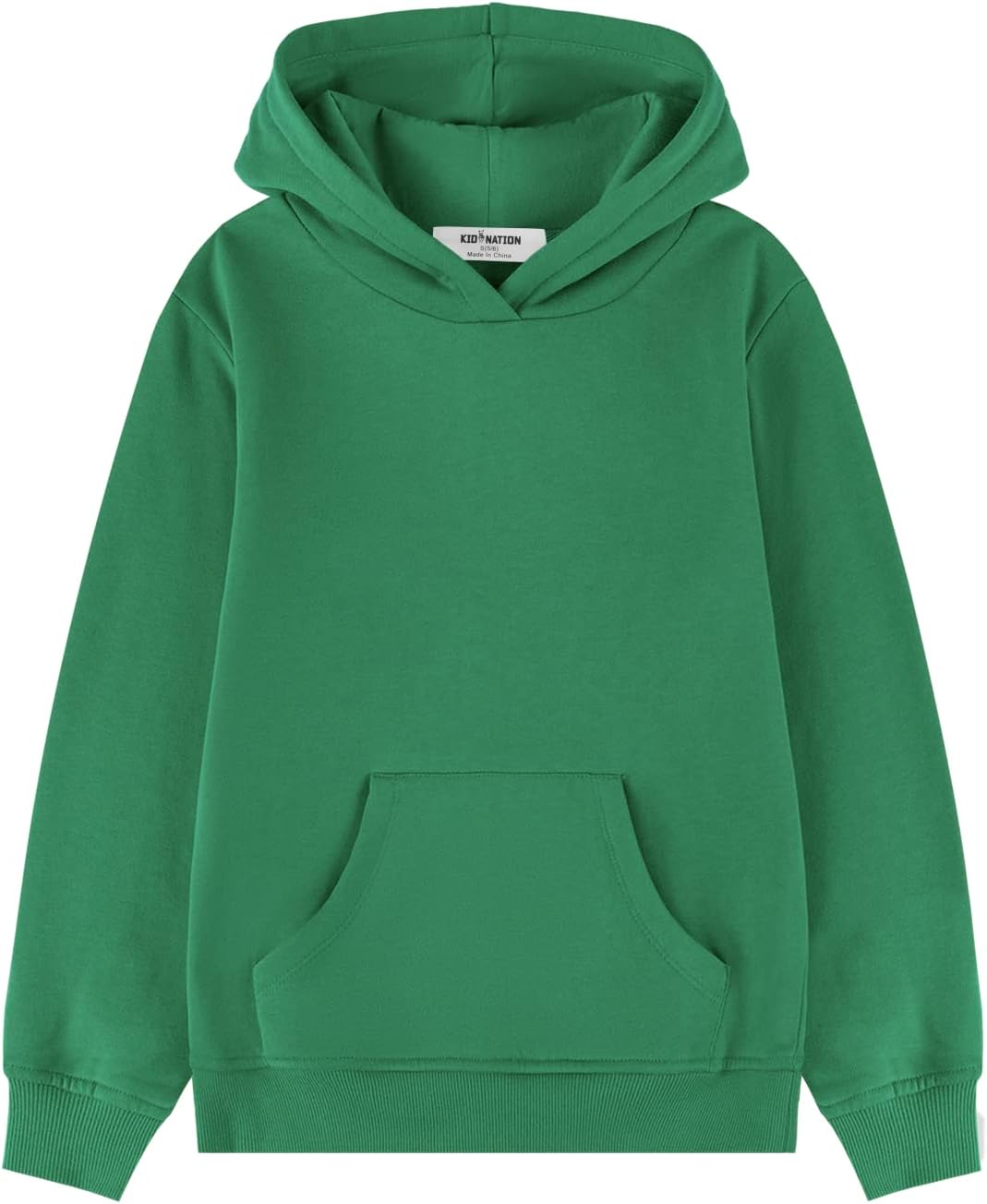 Kid Nation Soft Brushed Fleece Pullover Hoodie
