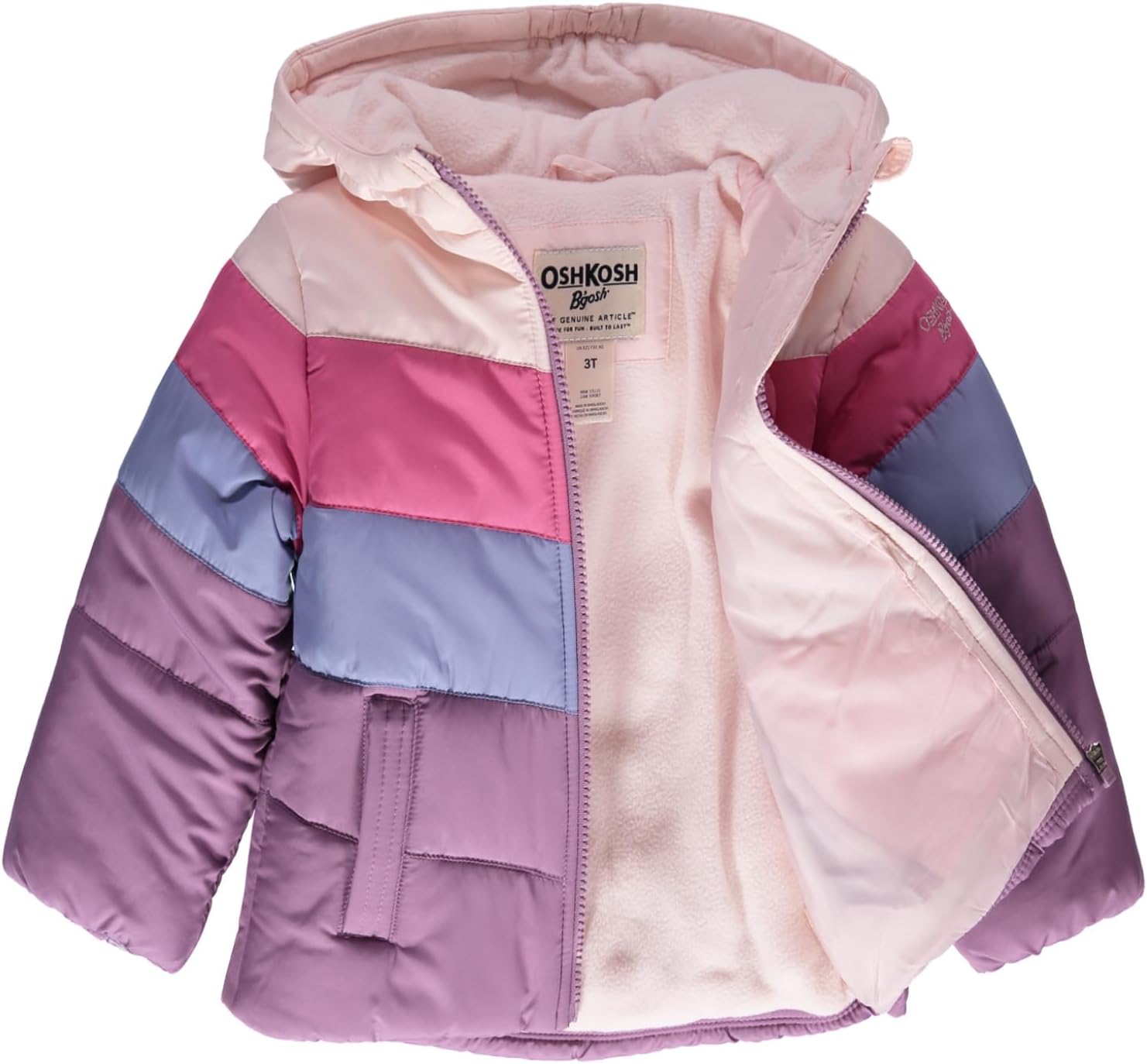 OshKosh BGosh Girls Perfect Colorblocked Heavyweight Jacket Coat