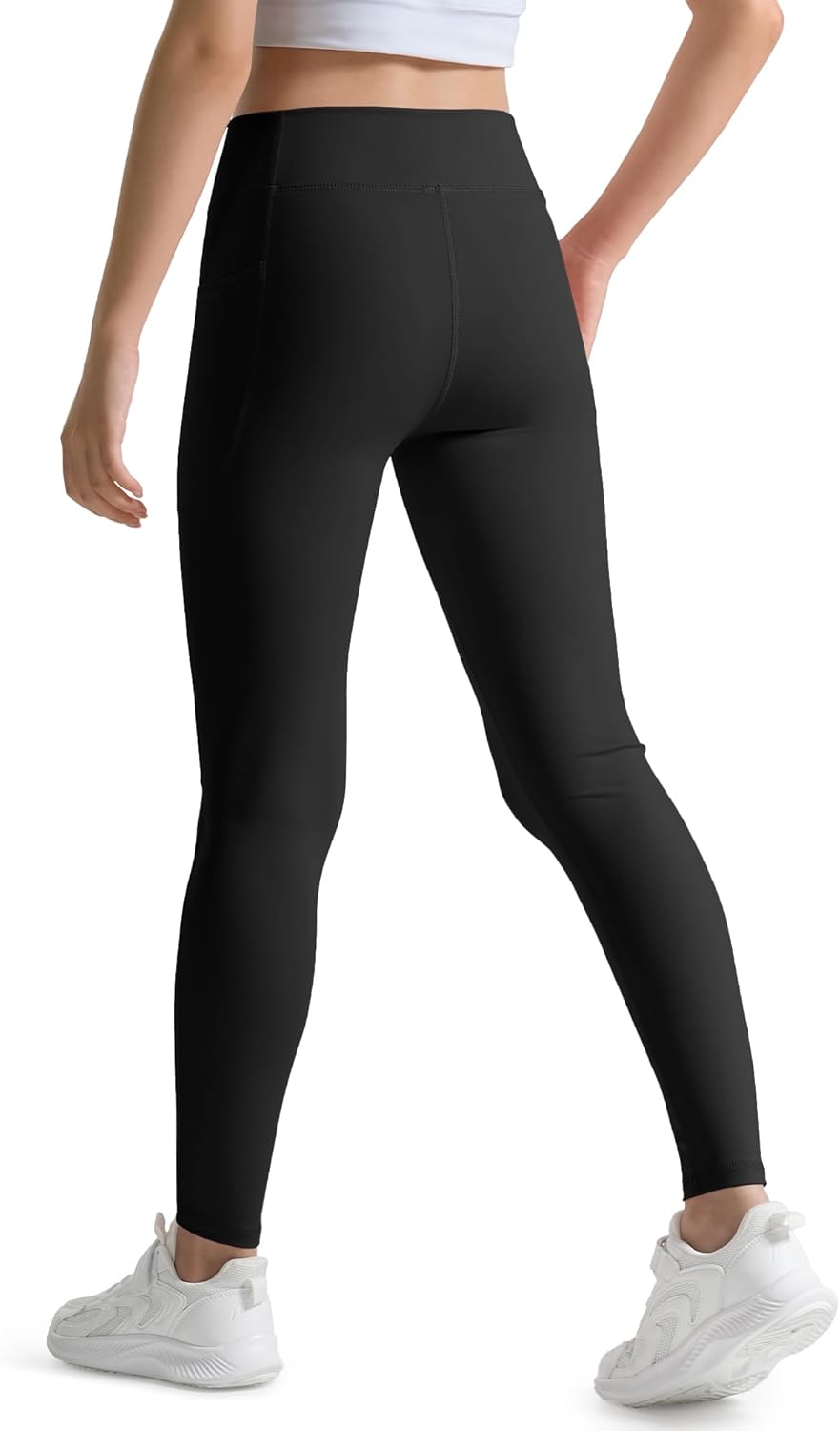 V-Cross Reversible Yoga Pants for Girls