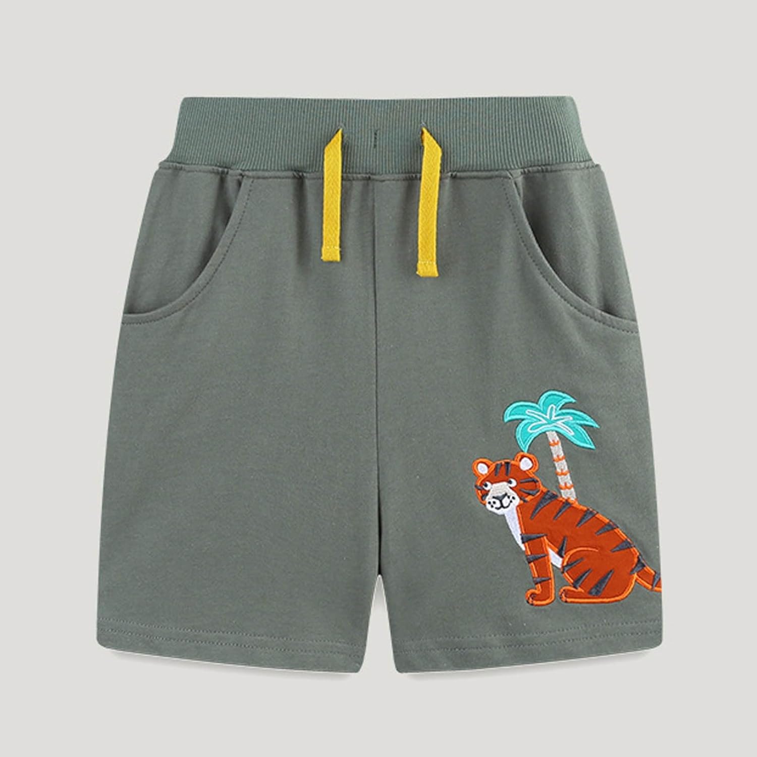 Cute Animal Printed Summer Shorts for Toddler Girls