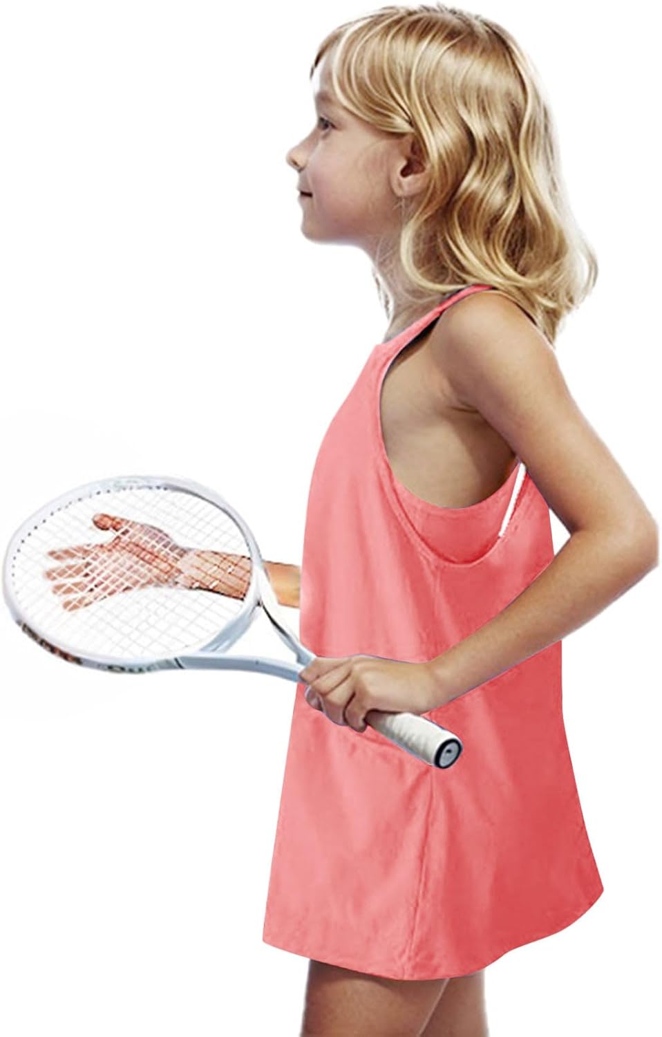 Girls Tennis Dress with Shorts