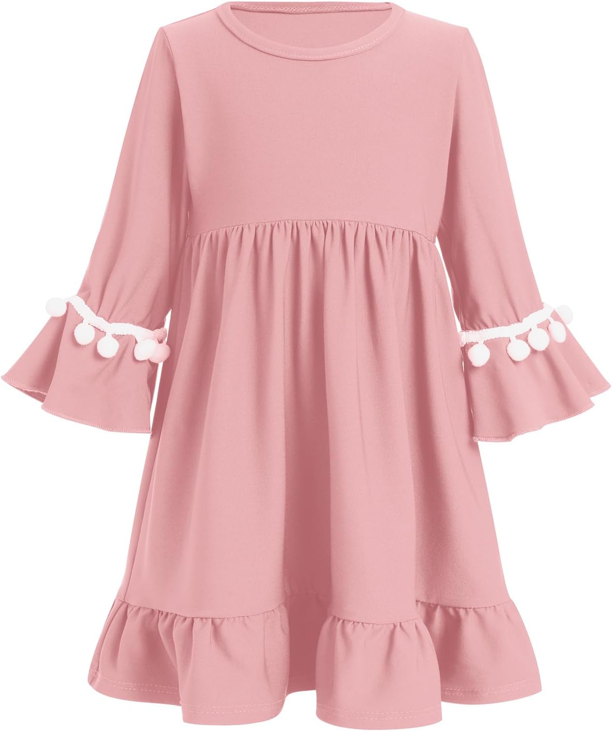 IBTOM CASTLE Abaya Hijab Set for Baby Girls 2-Pack