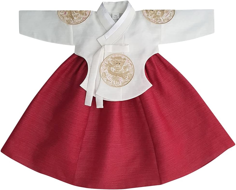 Korean Baby Traditional Dress for 100 Day Celebration