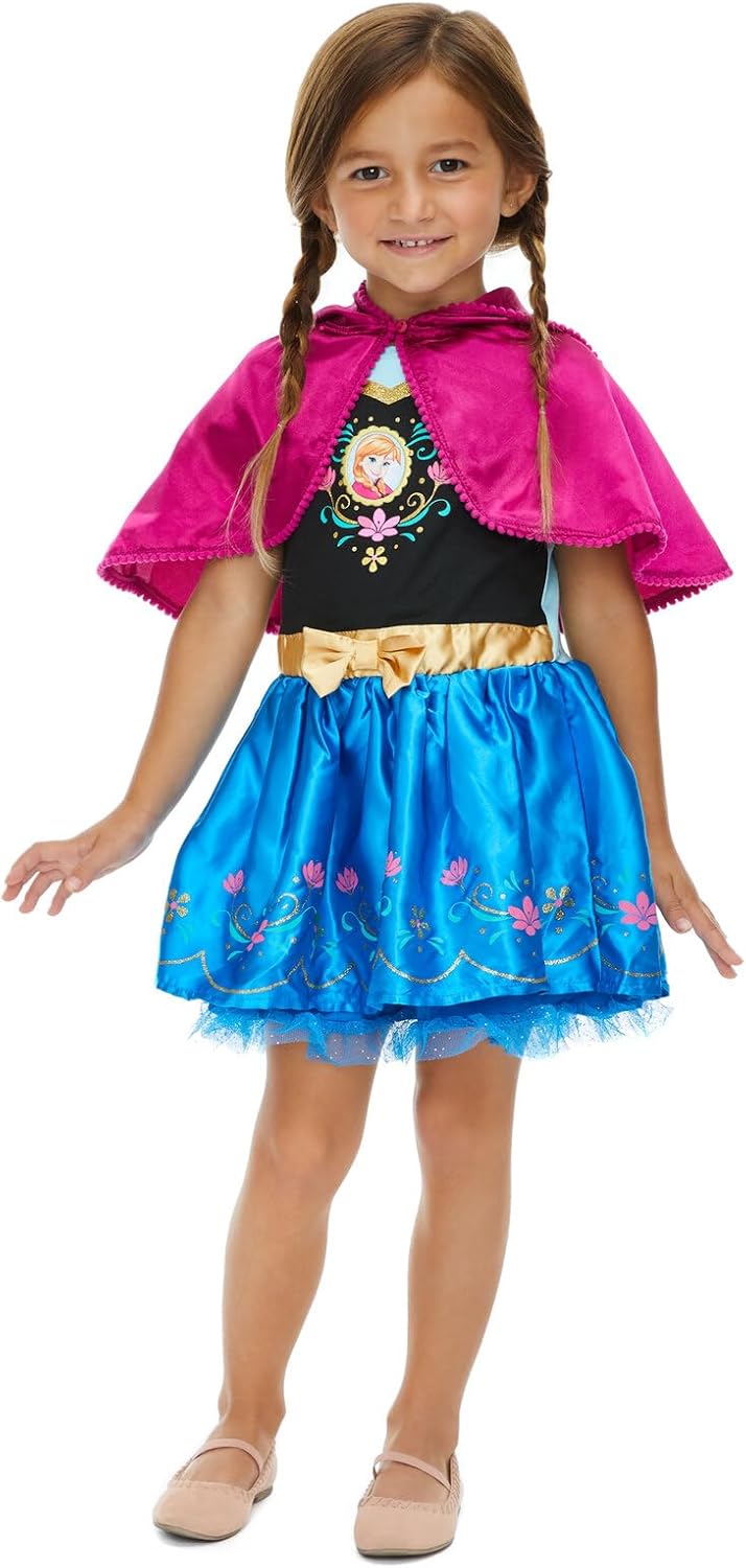 Disney Frozen Anna Elsa Fur Dress for Kids