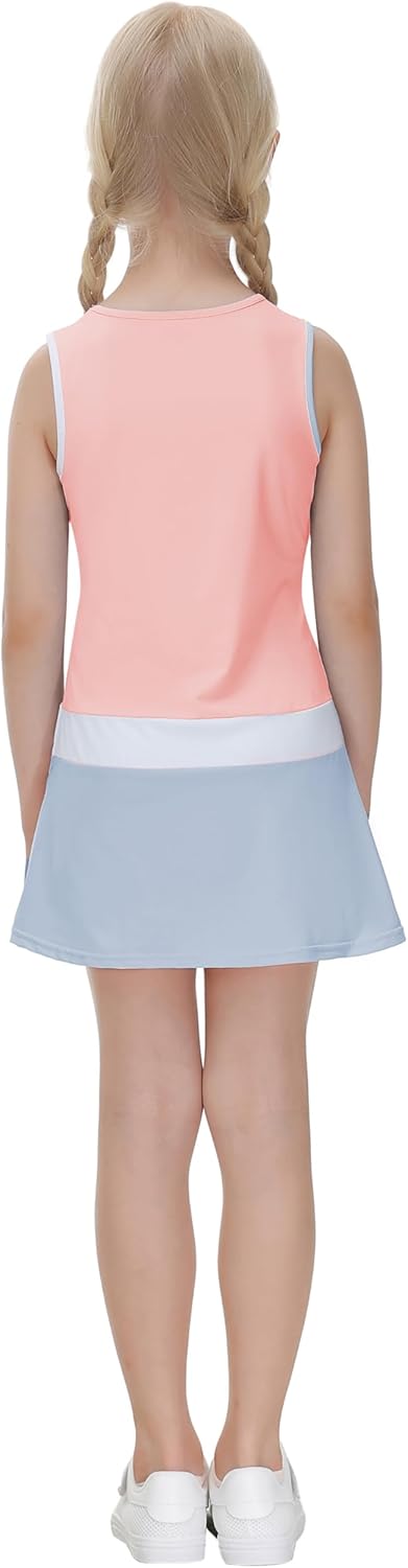 JACK SMITH Cute lexible Youth Girls Tennis Outfit for Active Fun