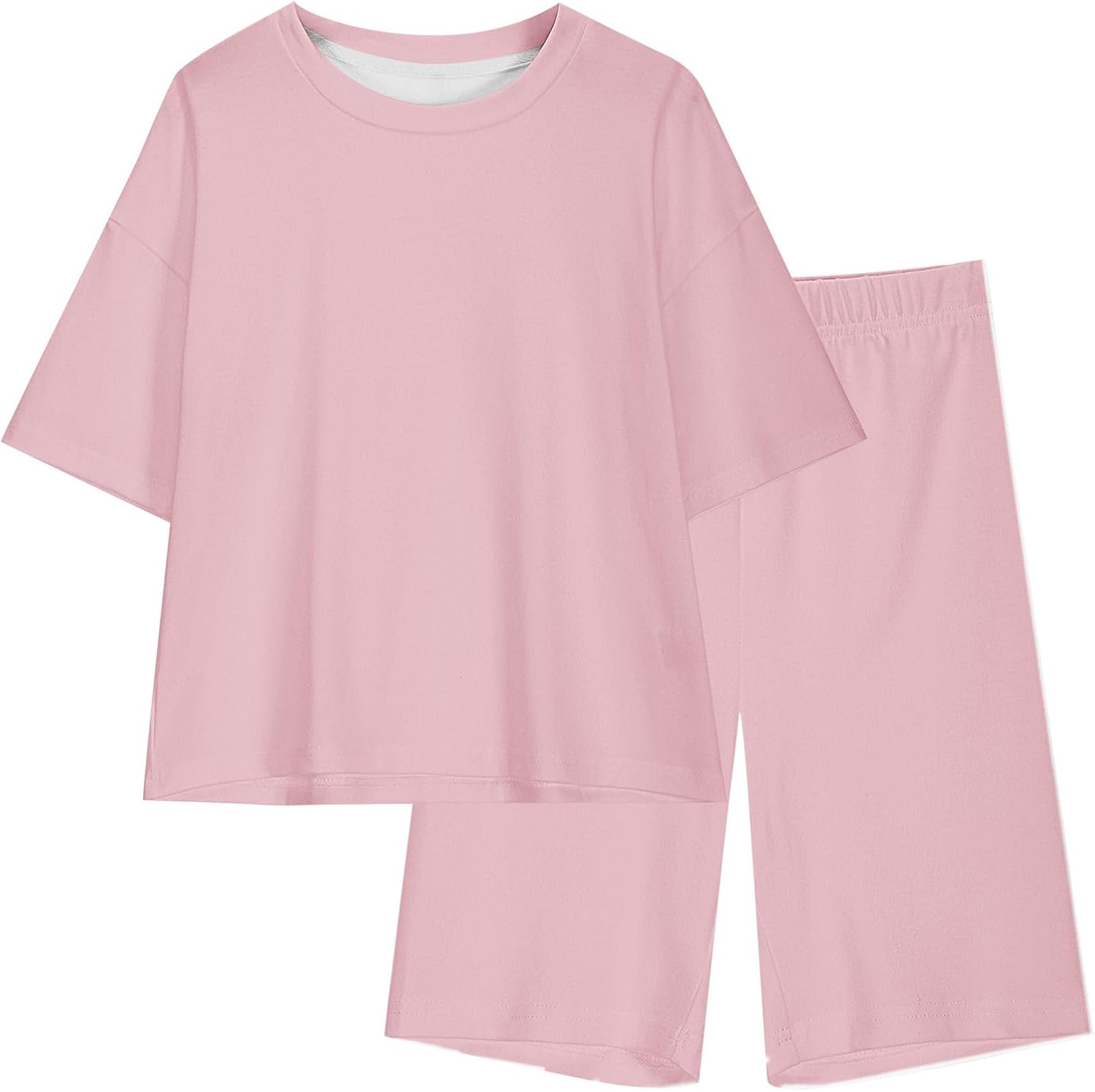 Girls Loose-Fit Tracksuit Set