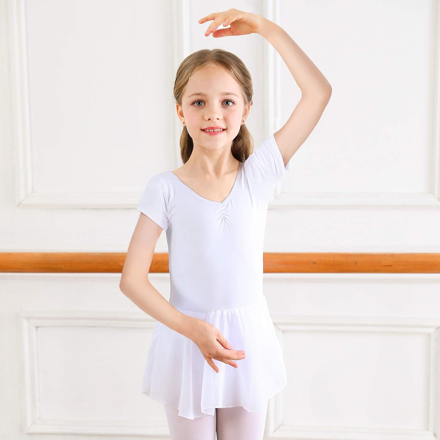 Bezieoner Kids Ballet Dance Costumes for Girls Perfect Leotards Skirts