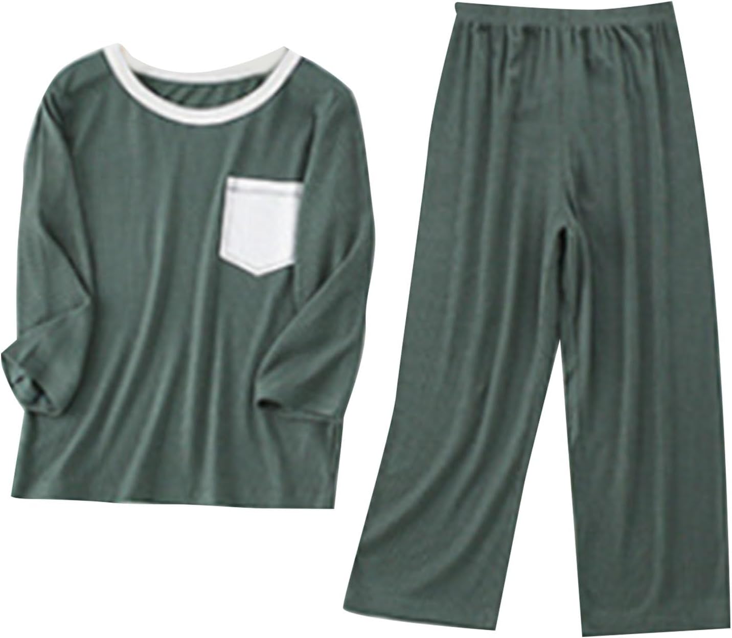 Premium Comfort Baby Pajama Set for Kids Crew Neck Pocket Shirts