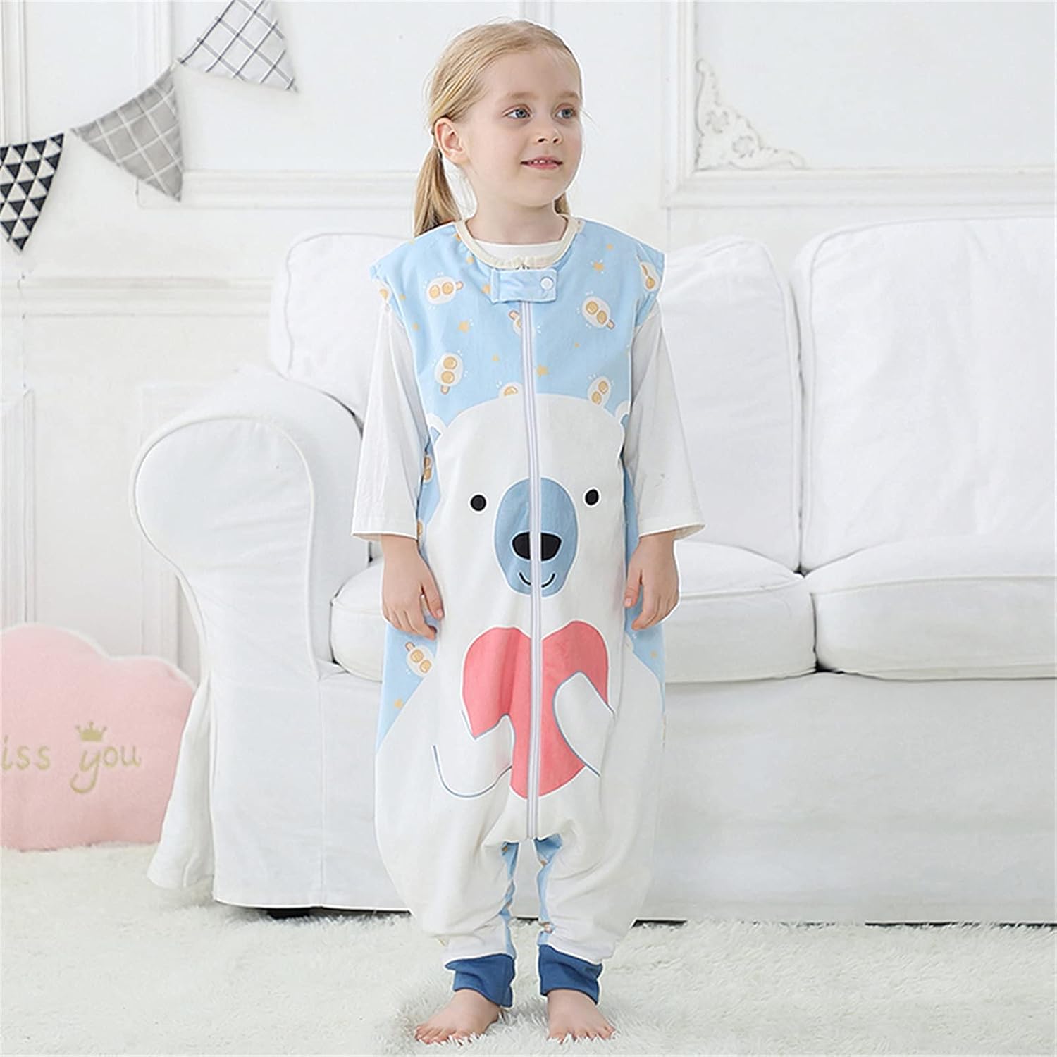 EnJoCho Cartoon Animal Romper Set for Toddlers