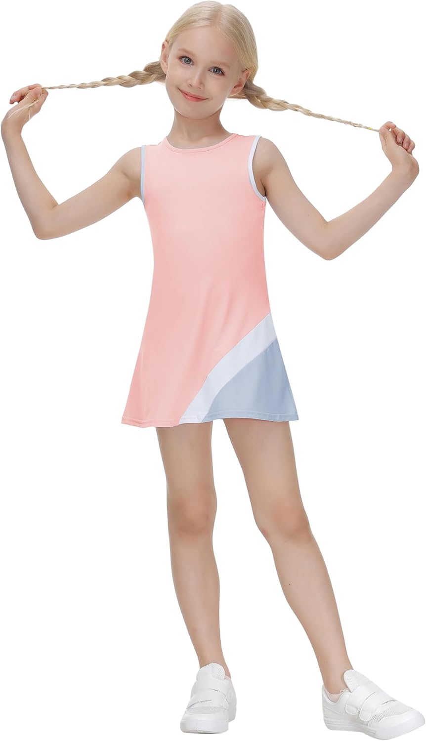 JACK SMITH Cute lexible Youth Girls Tennis Outfit for Active Fun