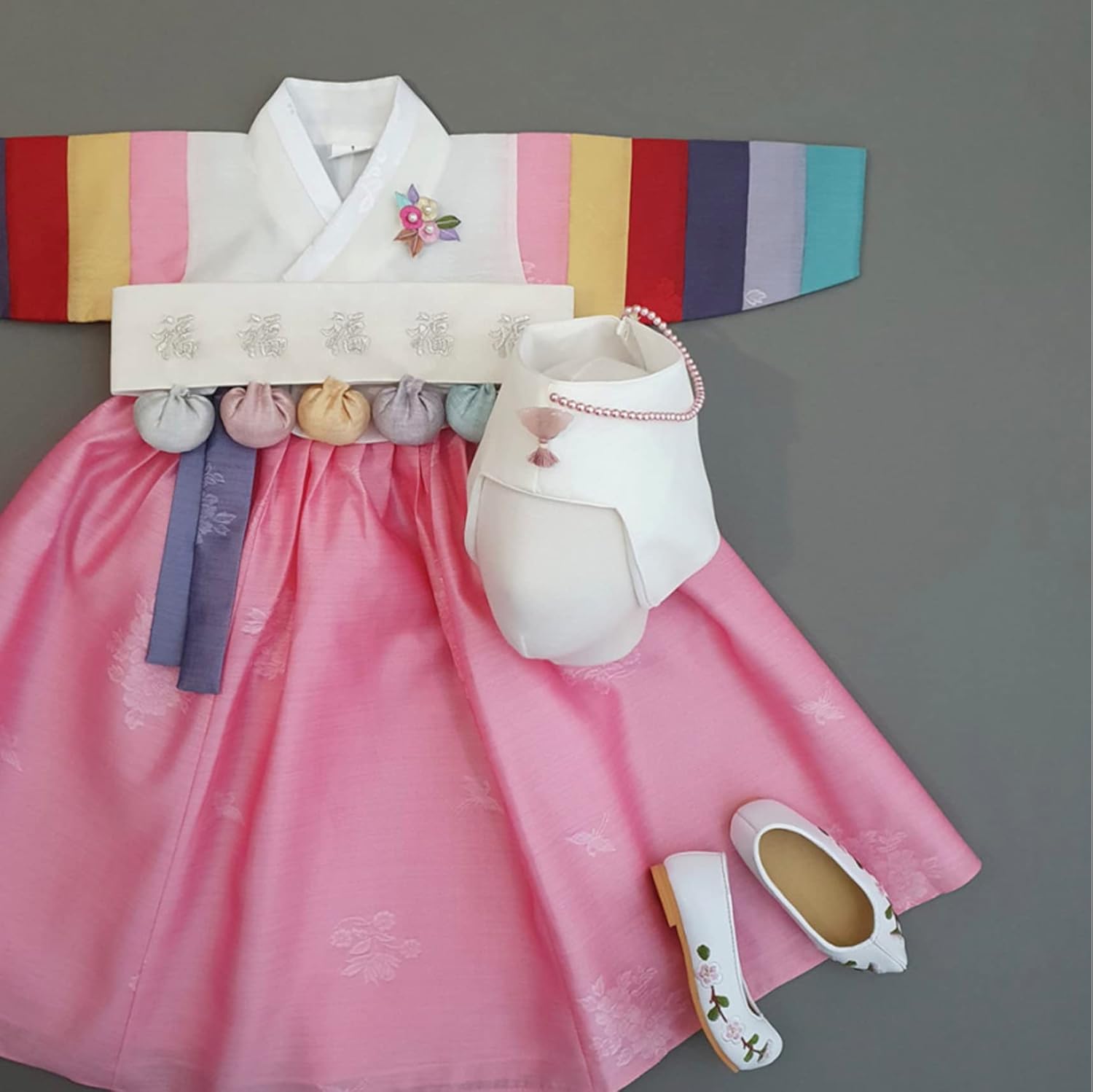 Timeless Korean Baby Girl Dress for Celebration