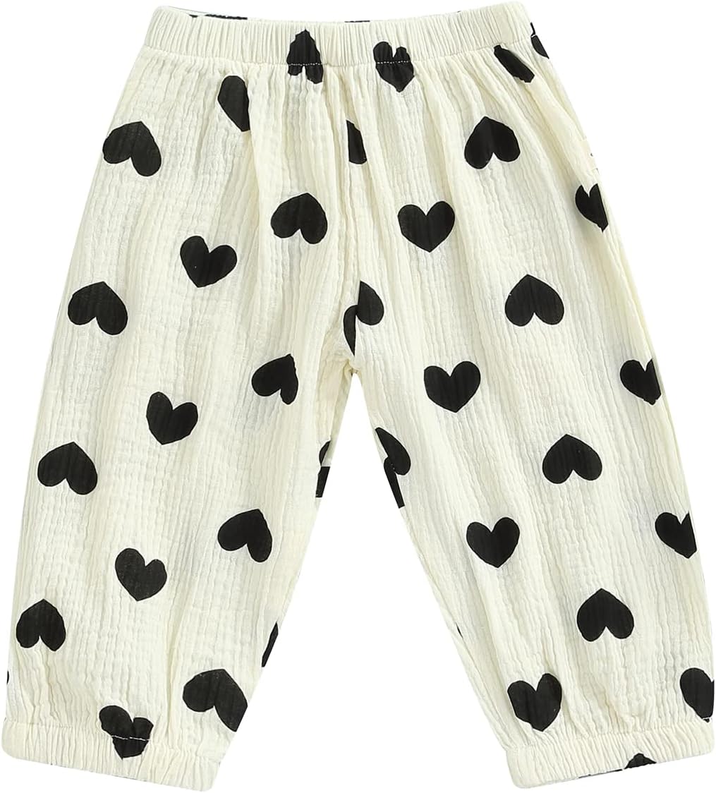Floral Print Harem Pants for Baby Boy Girl Summer Wear