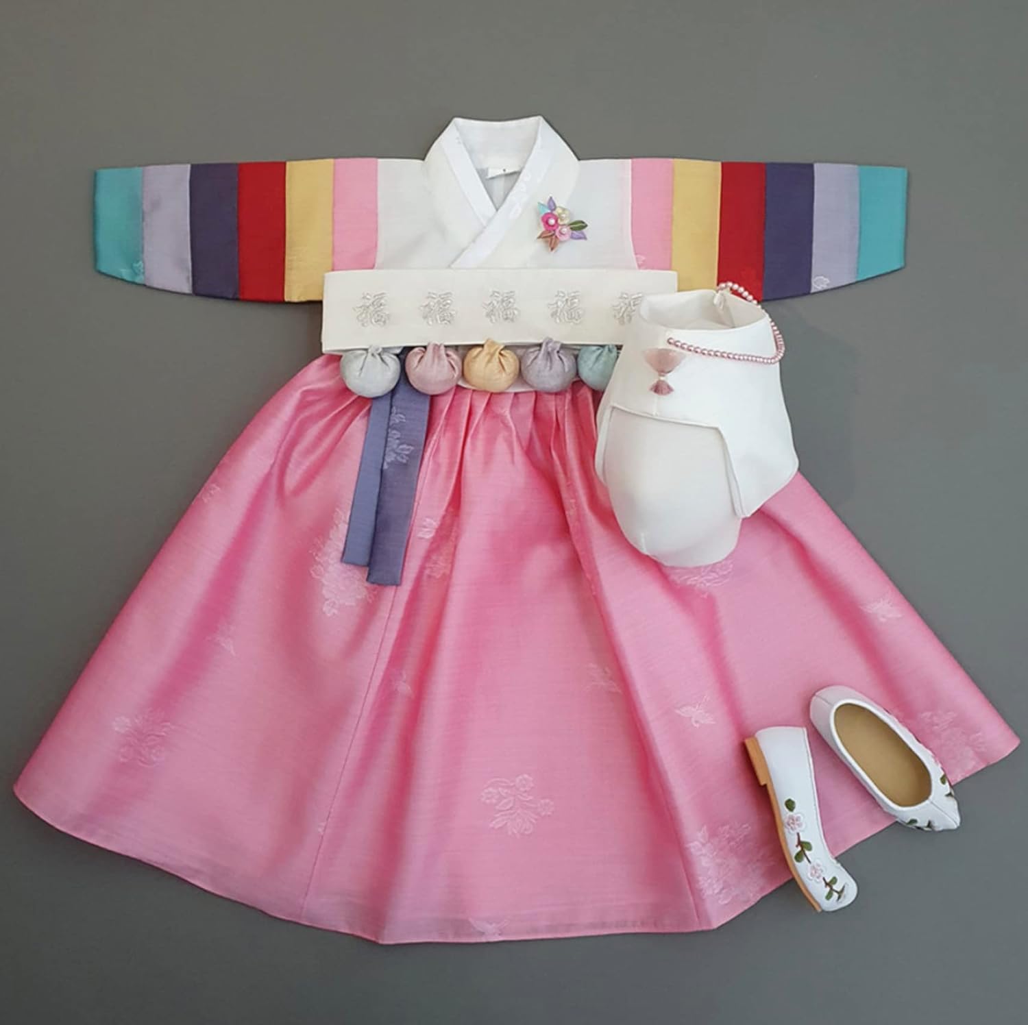 Timeless Korean Baby Girl Dress for Celebration