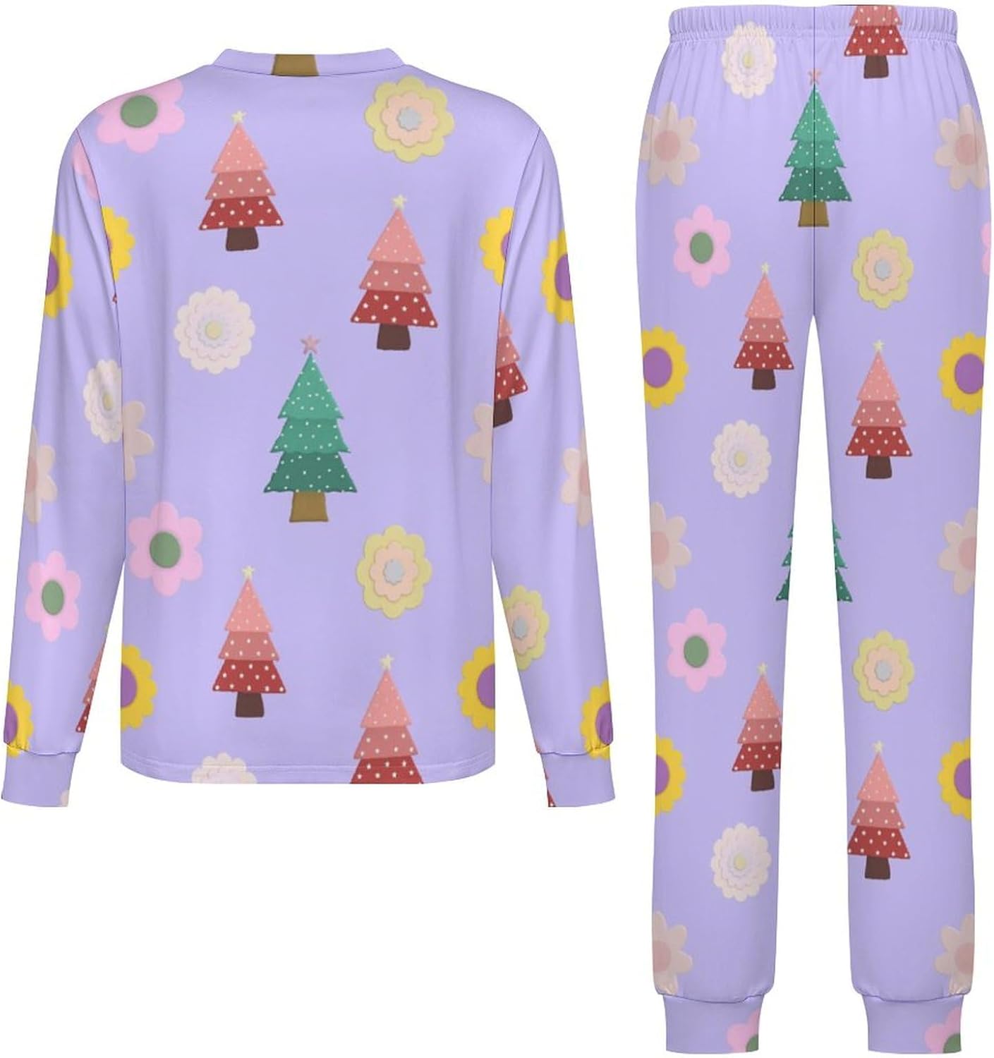Santa Deer PC Thermal Underwear Set for Boys and Girls