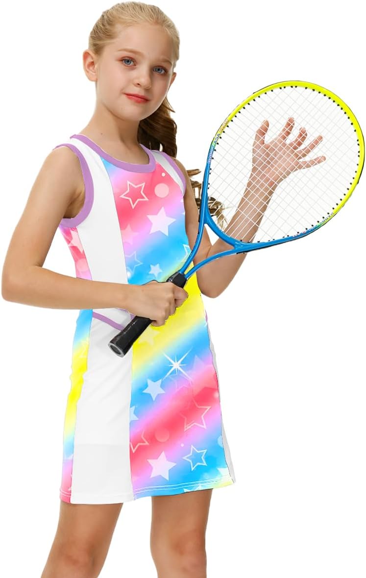AOBUTE Girls Tennis Outfit Set Perfect for Tennis More