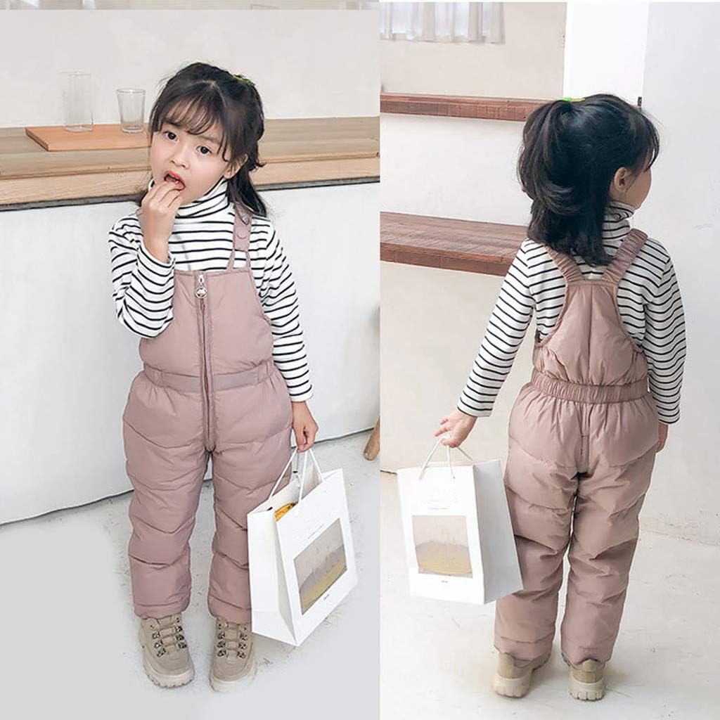 Warm Toddler Overall for Winter Kids