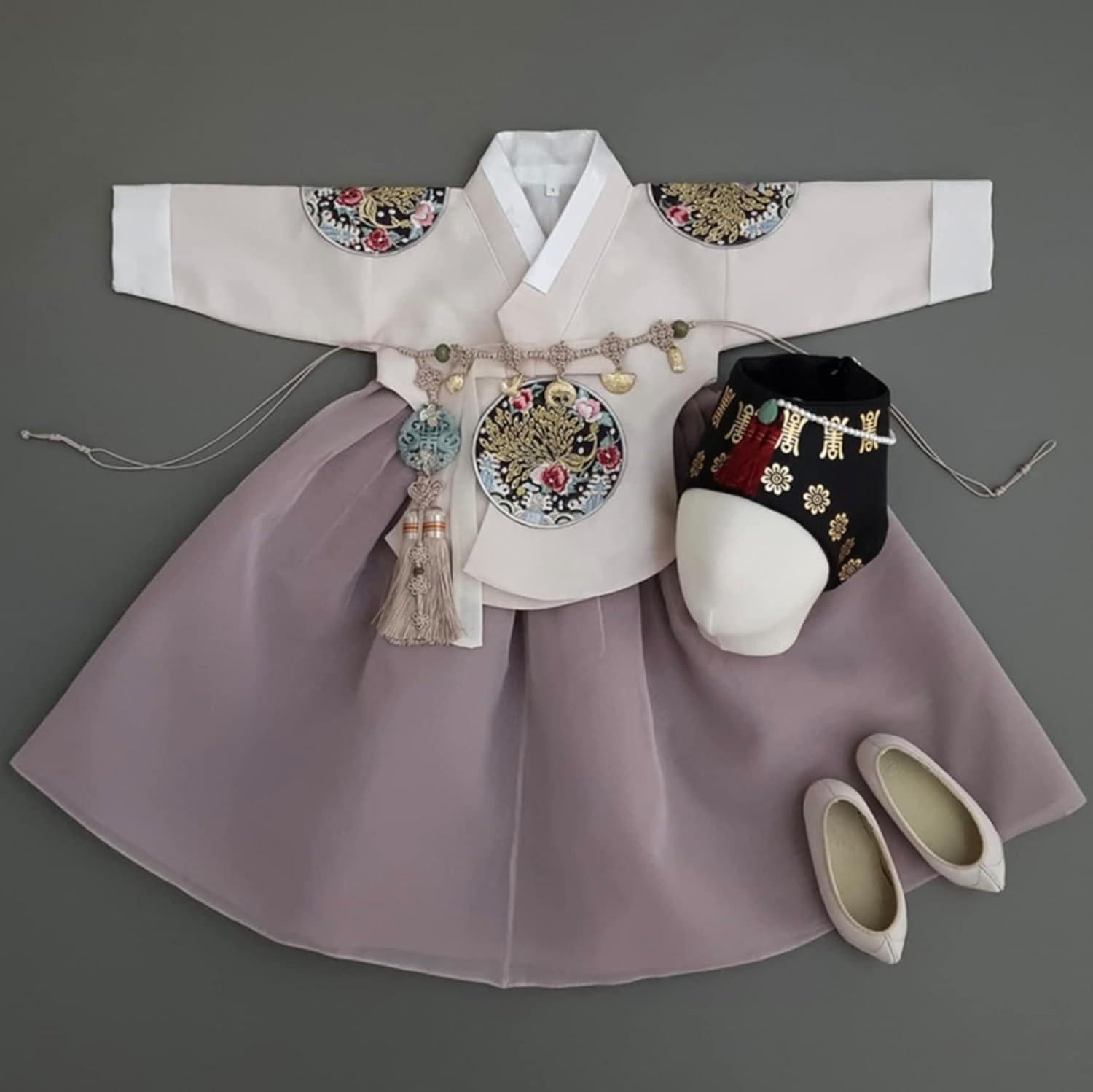 OJIN I Korean Baby Girl Hanbok for 100 Days