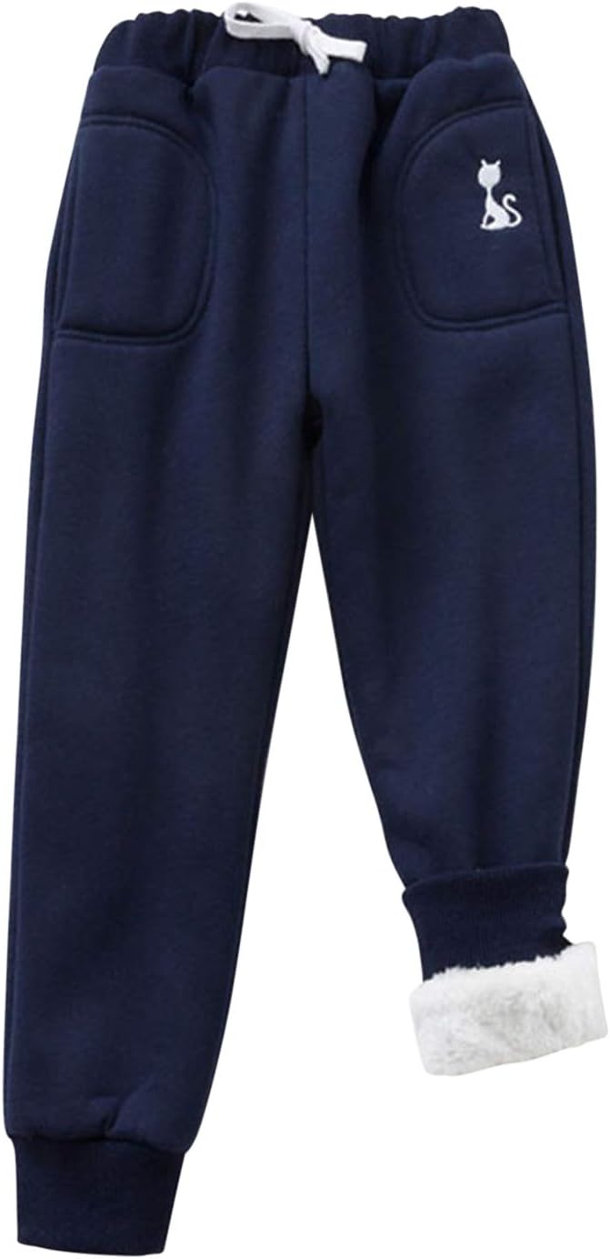Evelin LEE Winter Fleece-Lined Joggers