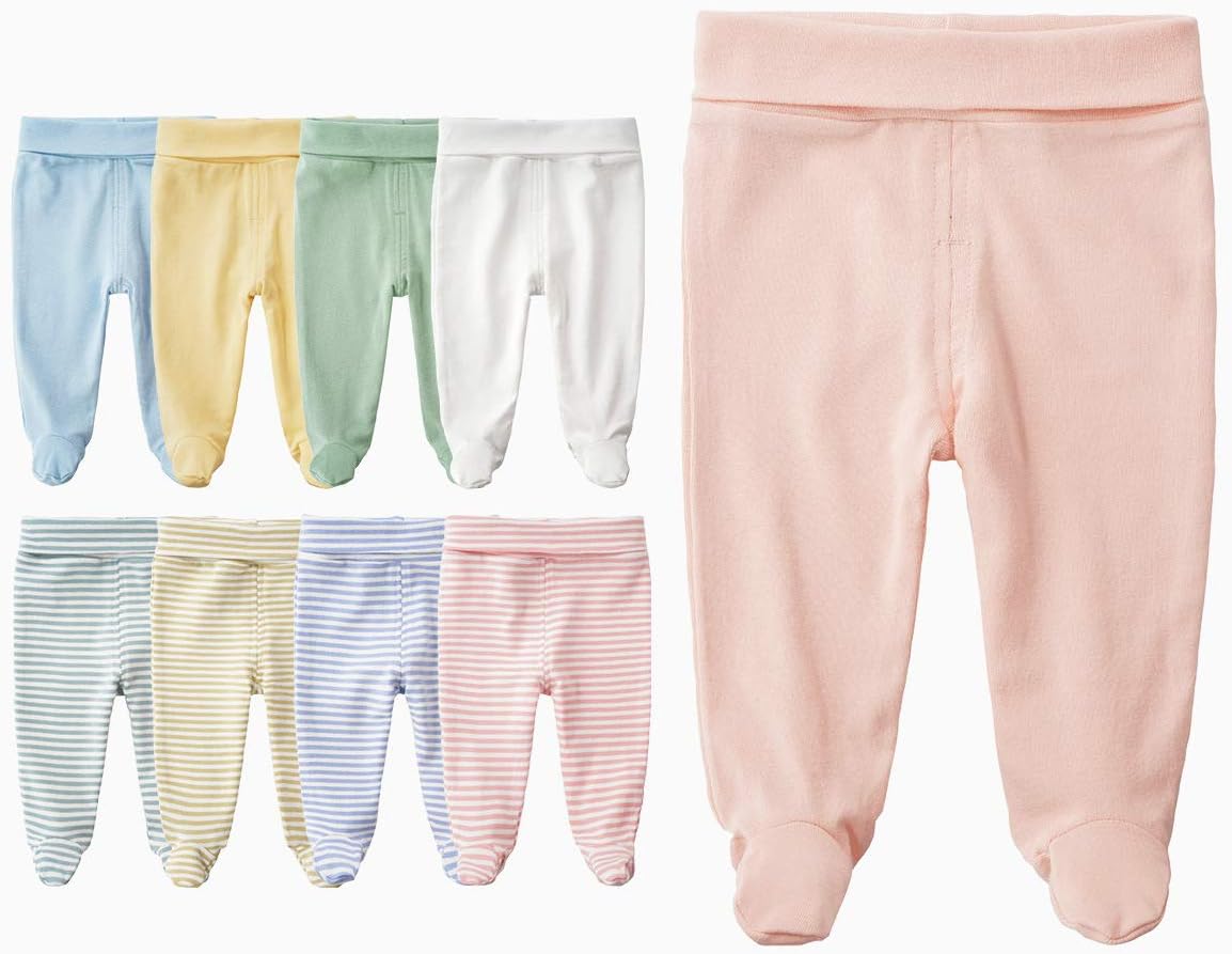 Adorable Footed Pants for Babies 0-12 Months