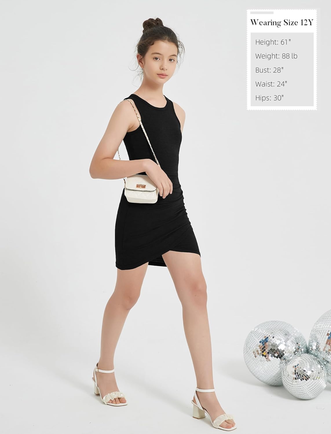 Stylish Ruched Bodycon Dress for Teens