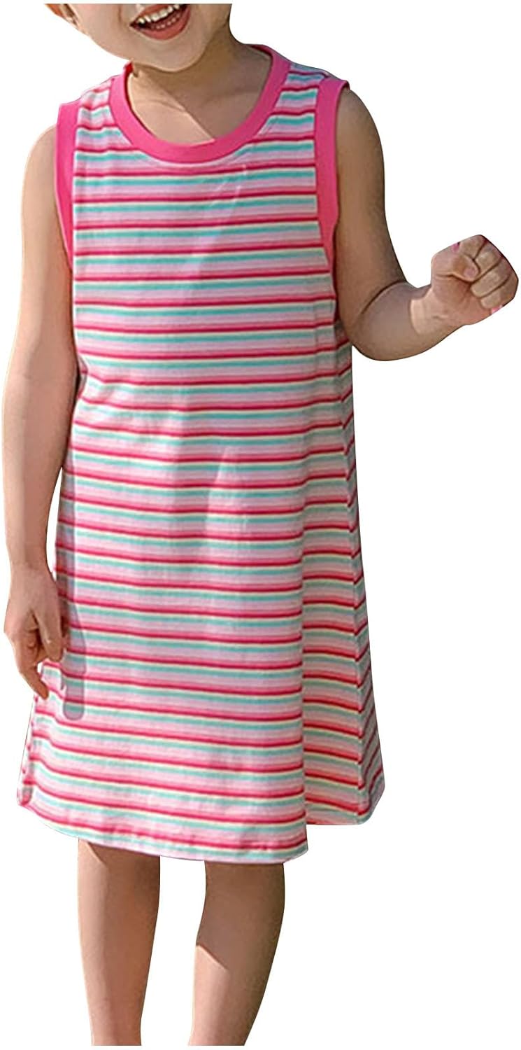 Beessbest Cute Summer Beach Dress for Girls
