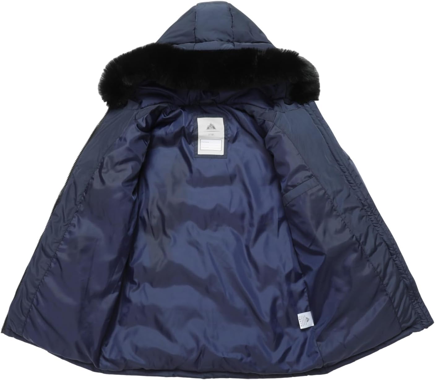 Girls winter long coat parka Waterproof girls winter coat kids jacket
