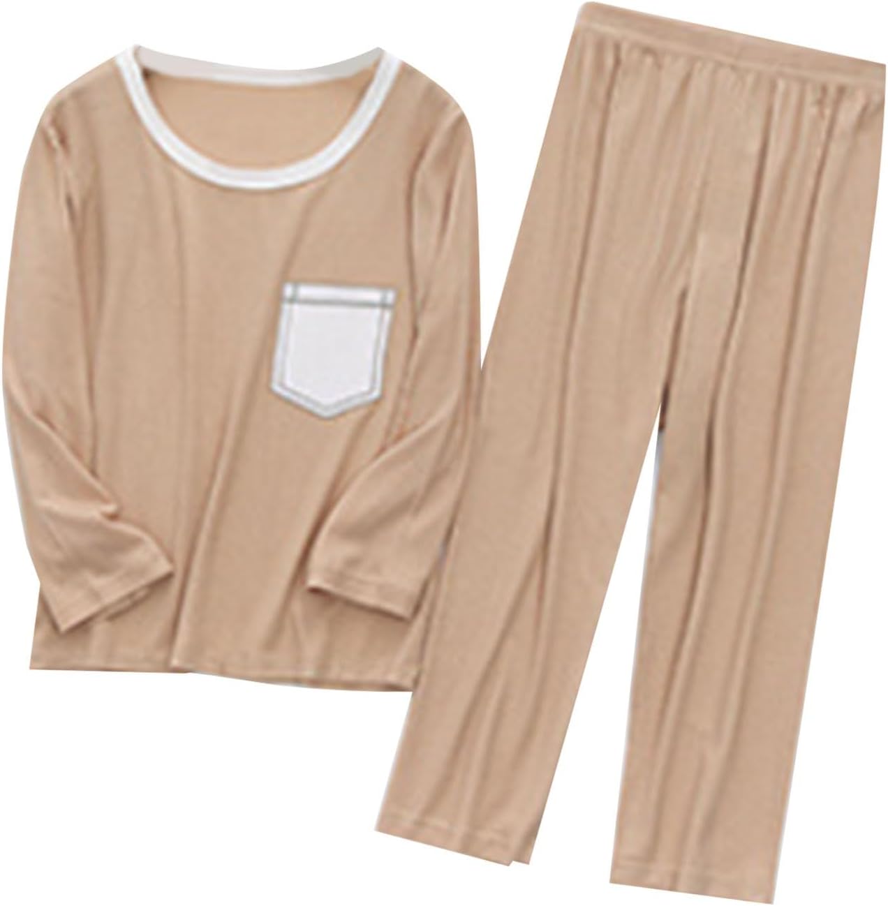 Generic Cute Baby Girl Sleepwear Sets Soft and Stretchable Pajama Outfit