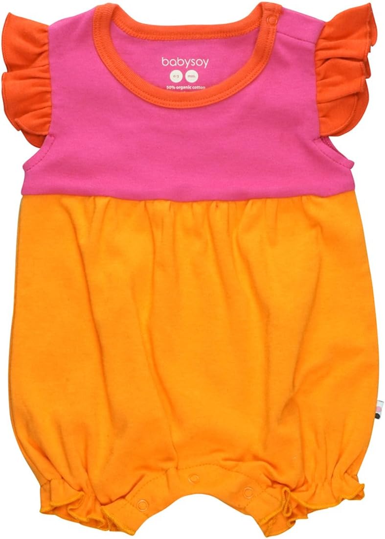 Babysoy - Soft Princess Romper Jumpsuit for Baby Girls
