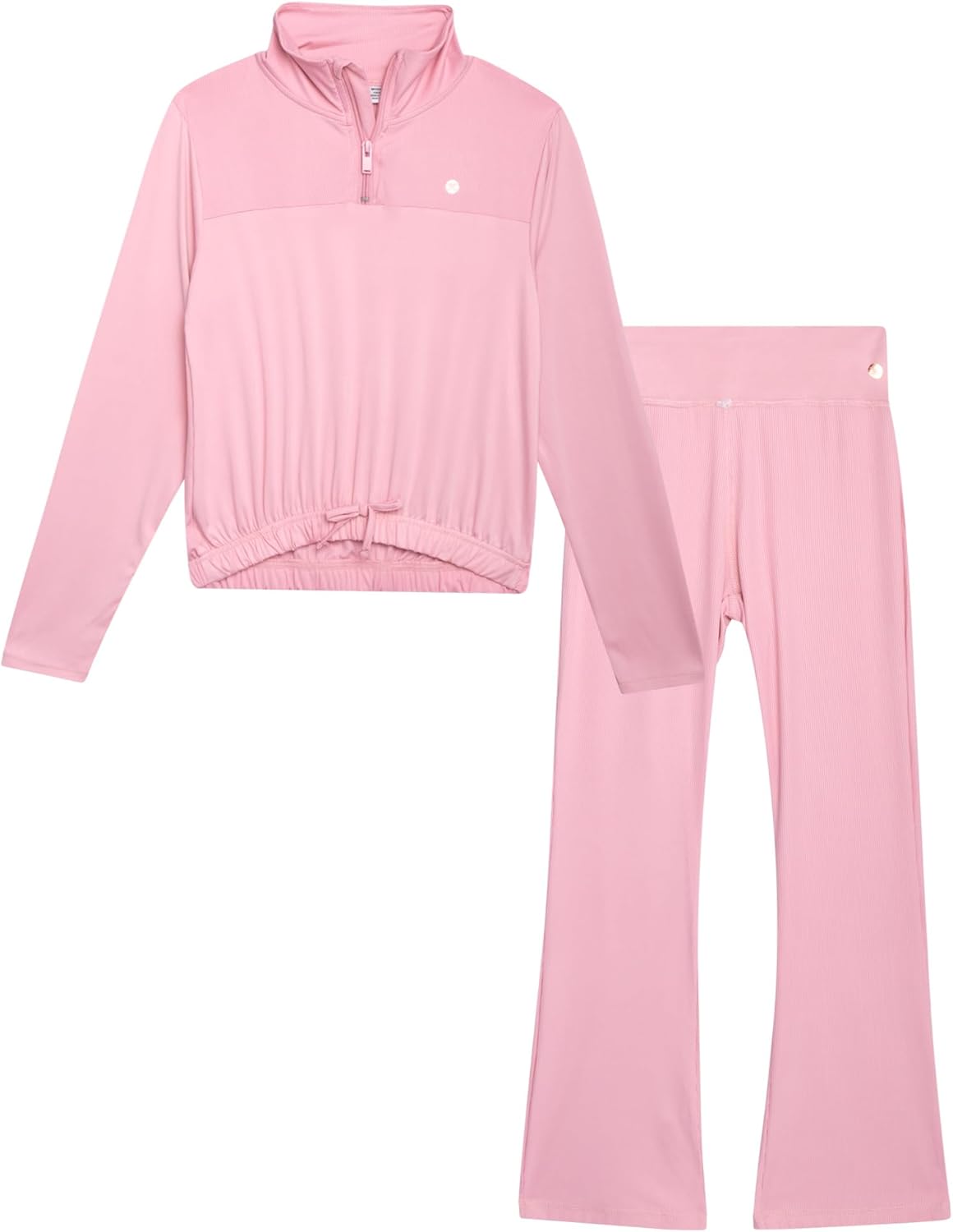 RBX Girls Activate Set Cozy Hoodie Trendy Leggings for Fitness