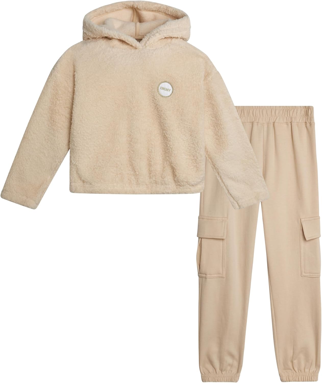 DKNY Kids Cozy Sherpa Jogger Set - Perfect for New York Life