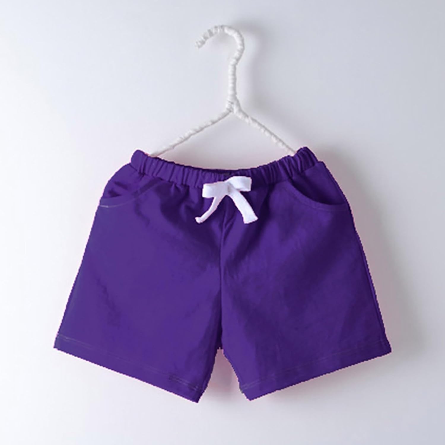 Summer School Uniform Shorts Khaki Elastic Waist Dress
