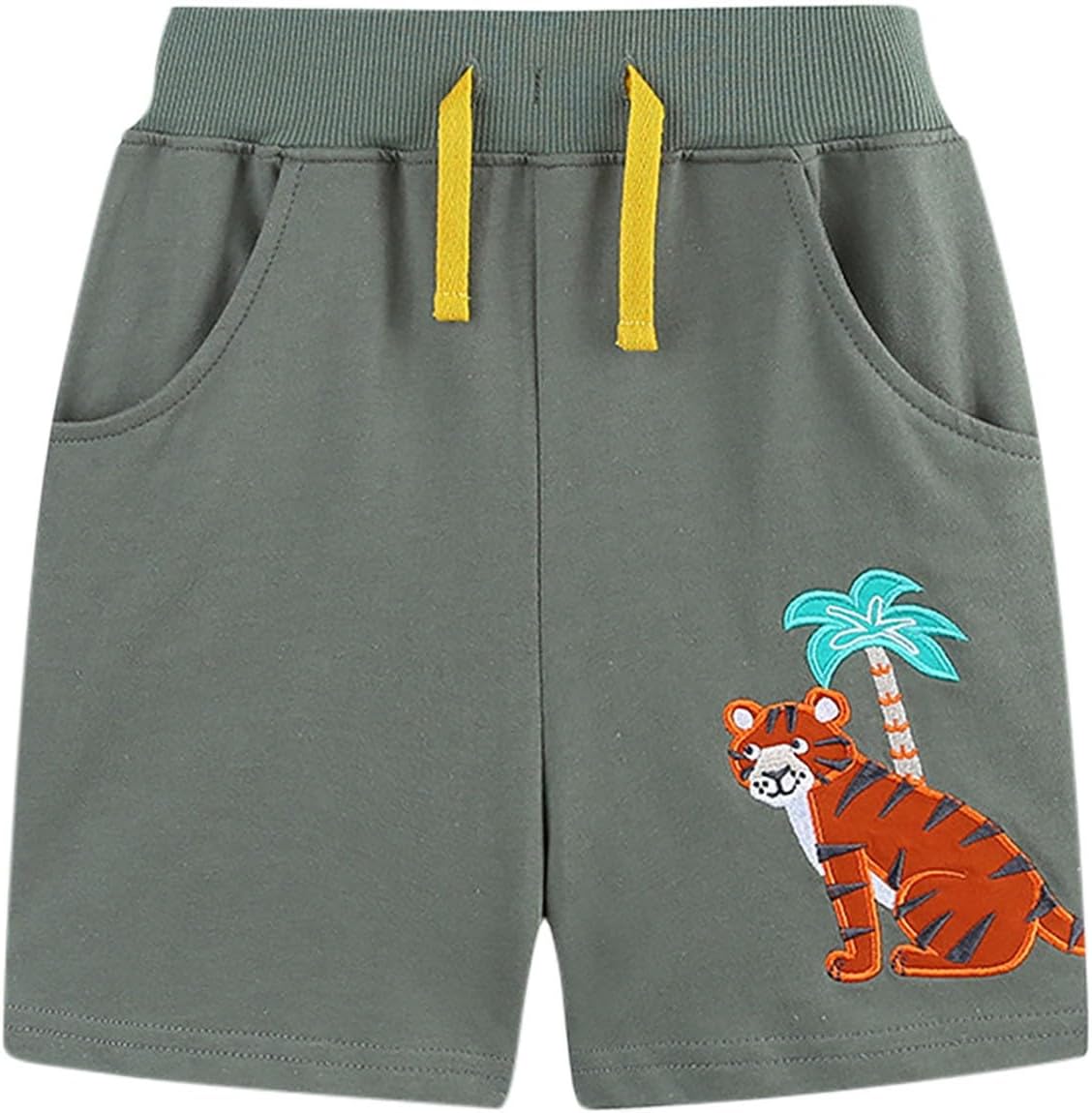 Cute Animal Printed Summer Shorts for Toddler Girls