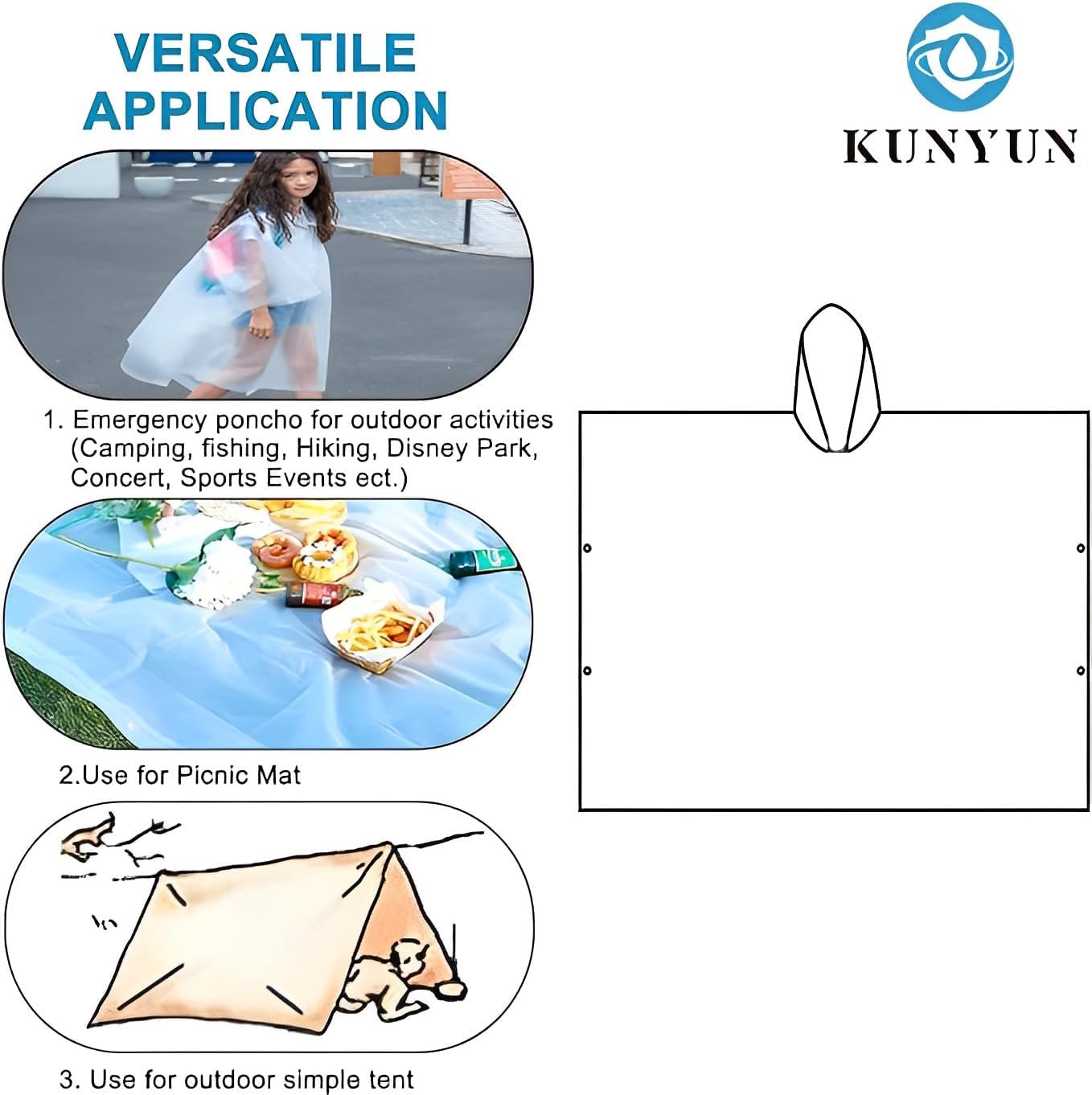 Quick-Dry Leak-Proof Rain Jackets for Kids