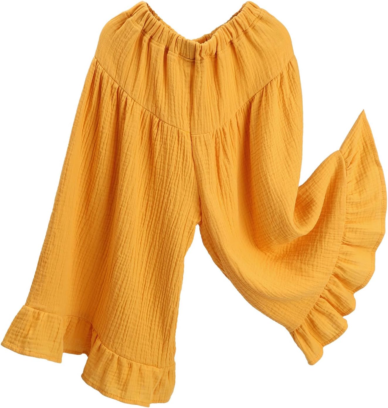 HOOLCHEAN Baby Gauze wide leg pants