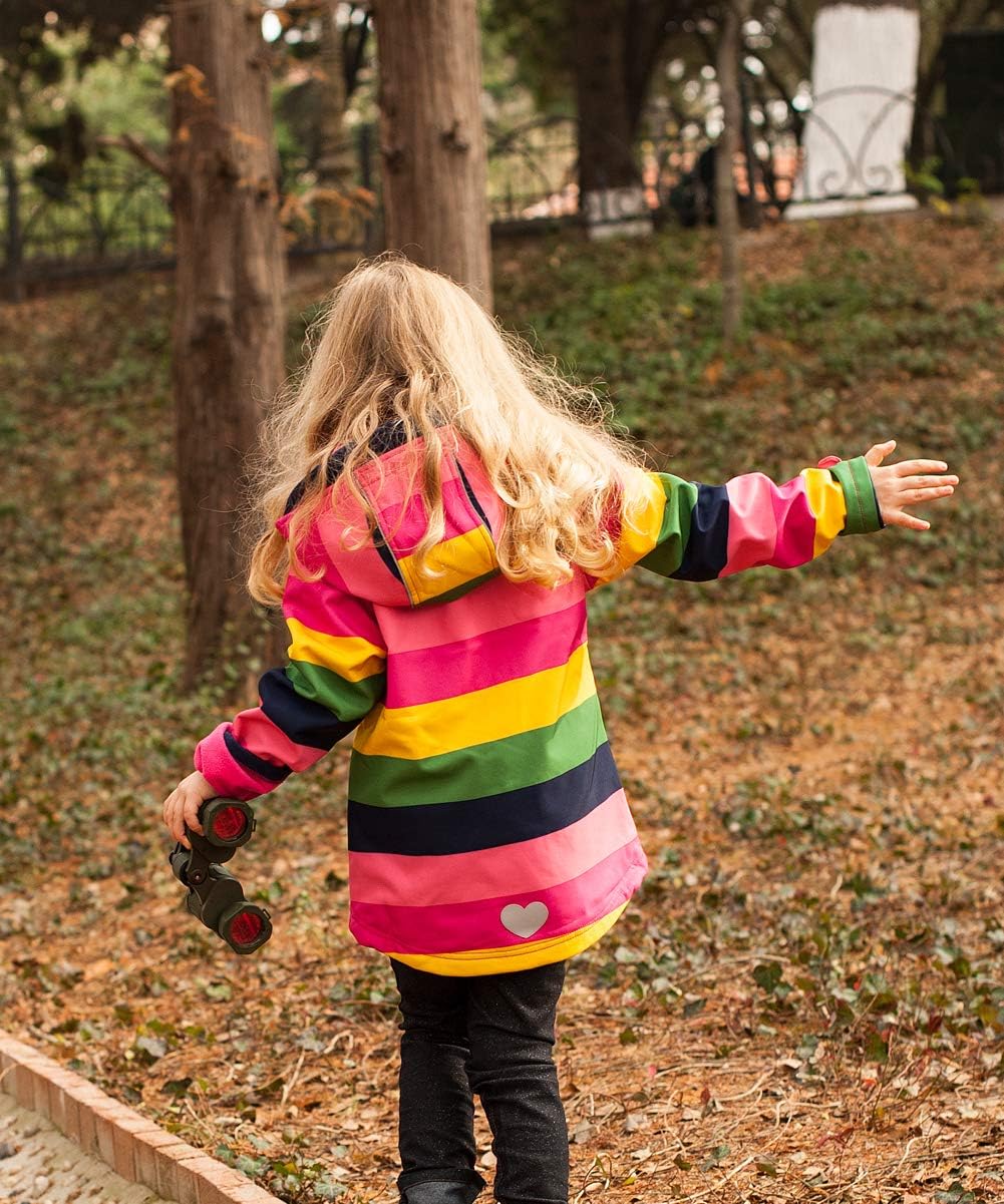 M2C Girls Windbreaker Jacket with Fleece Lining 1