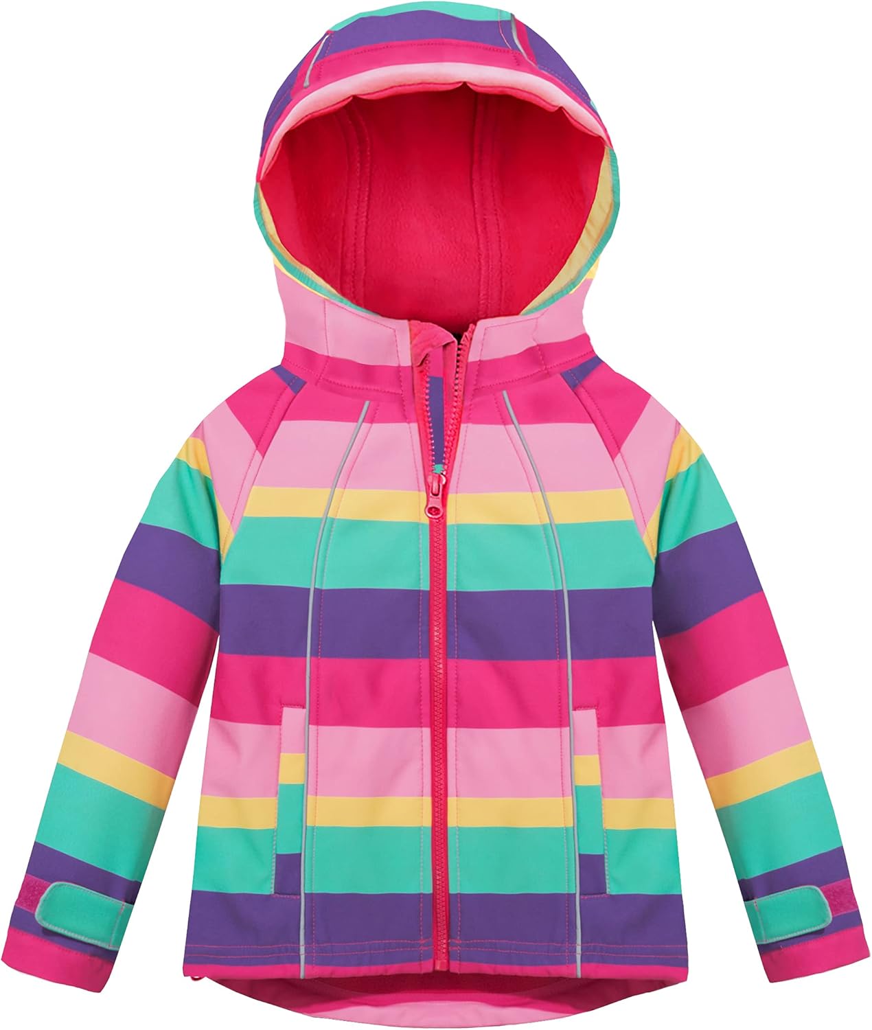 Hiheart Girls Fleece Softshell Jacket