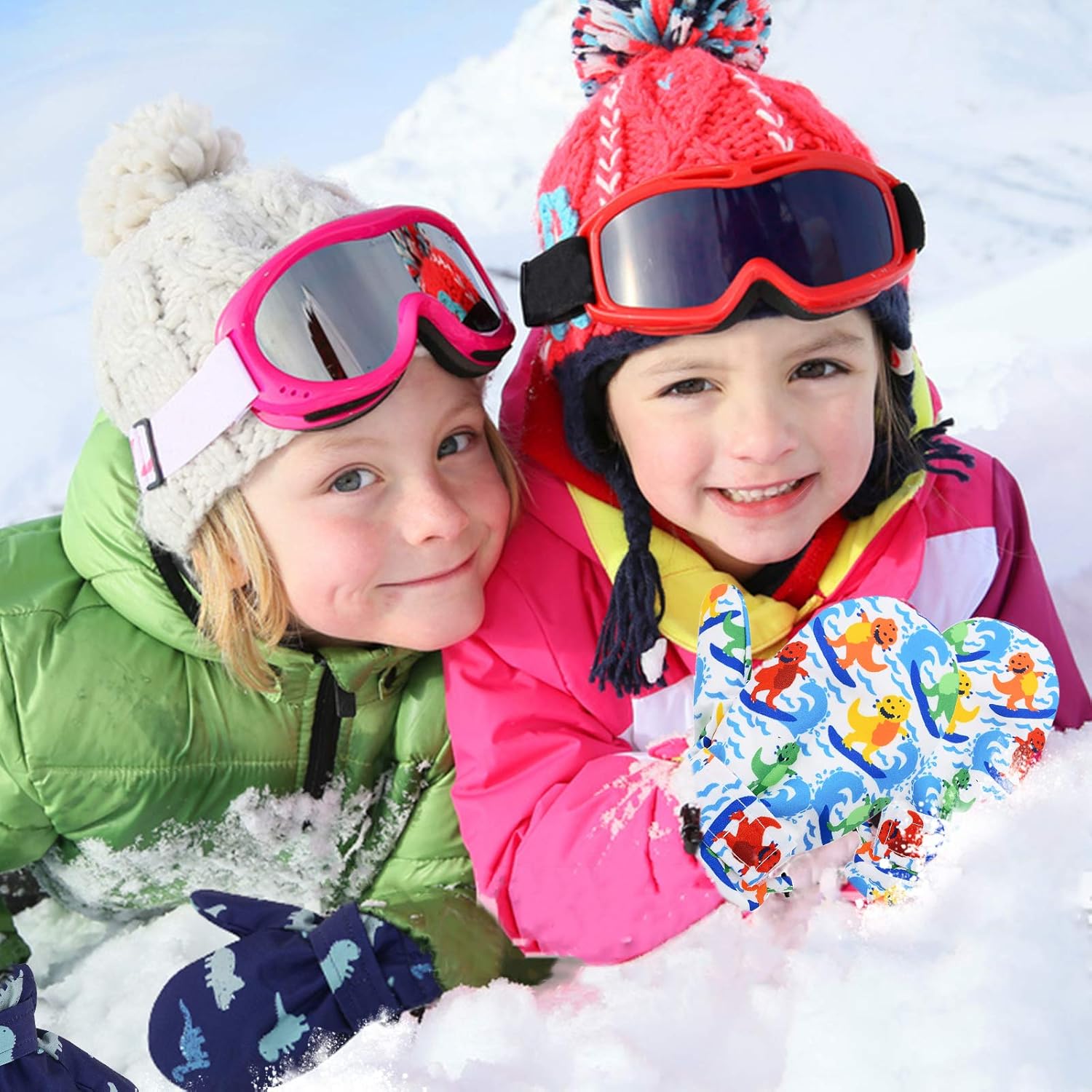 American Trends Lined Fleece Toddler Mittens