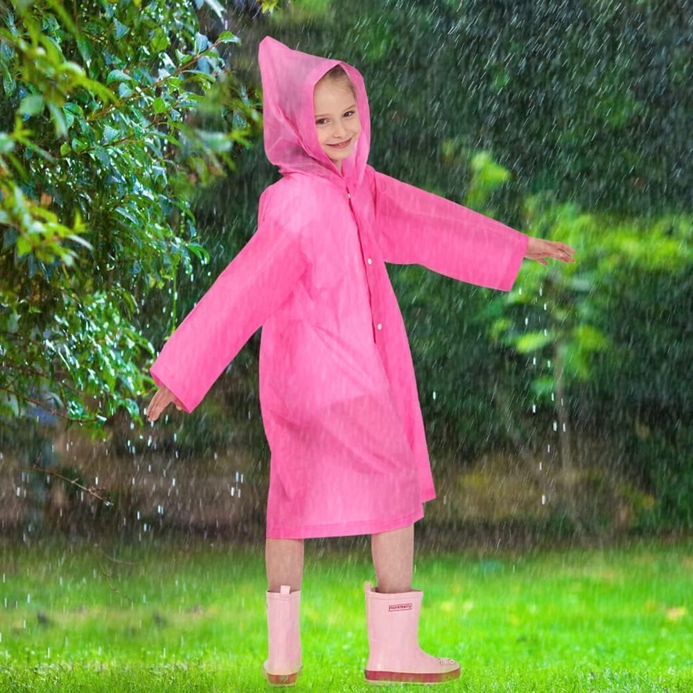 Opret 2-Piece Reusable Rain Coats for Kids